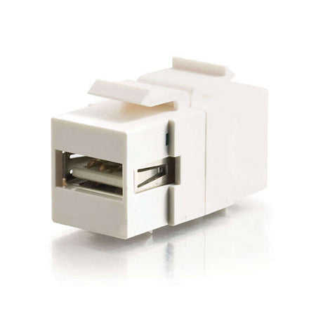HomeWorx Snap" USB-A Female to Female Keystone Insert