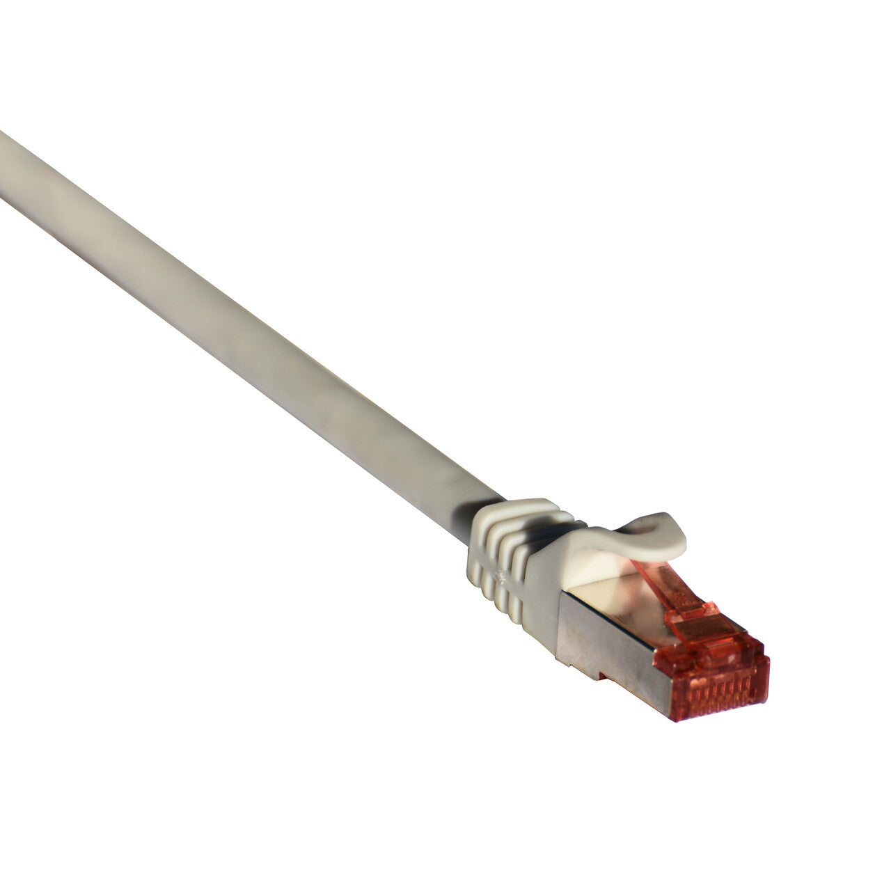 Vertical Cable CAT6A Mold-Injection Snagless Shielded Patch Cable