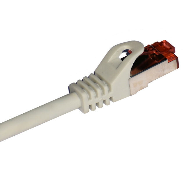 Vertical Cable CAT6A Mold-Injection Snagless Shielded Patch Cable