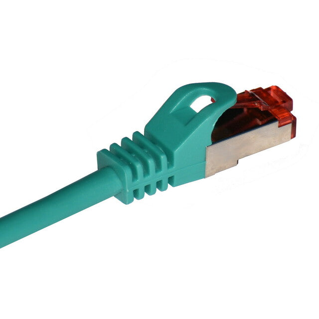 Vertical Cable CAT6A Mold-Injection Snagless Shielded Patch Cable