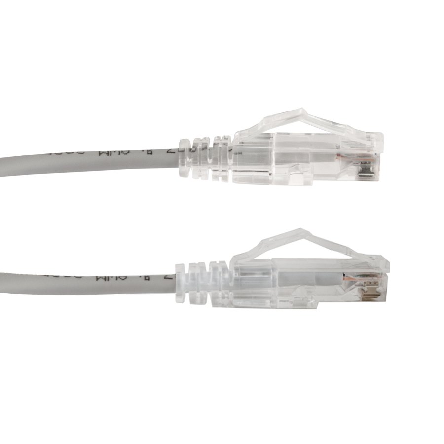 Vertical Cable CAT6A Slim Snagless Patch Cable