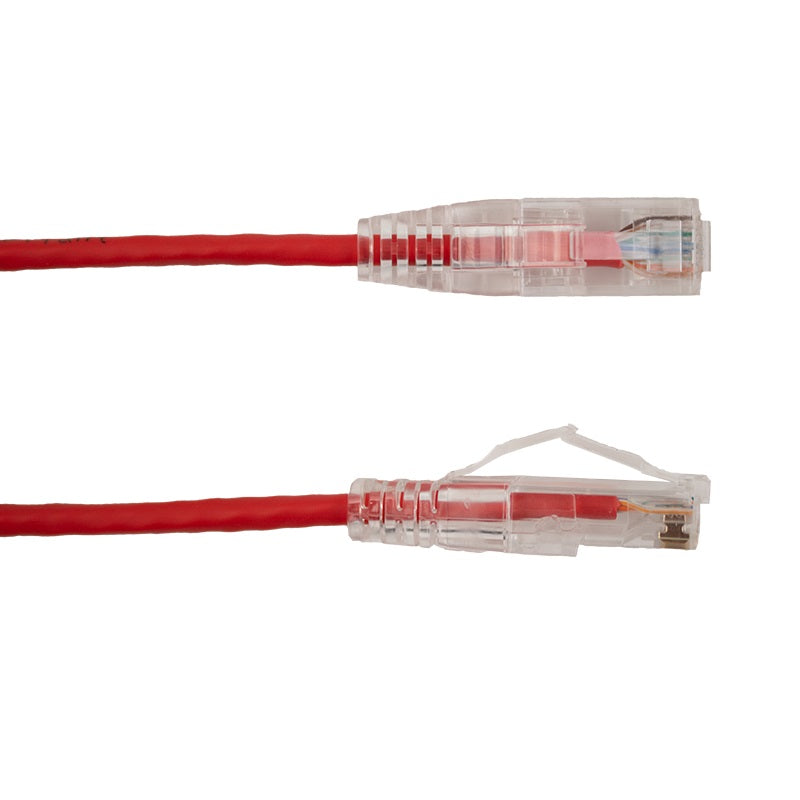 Vertical Cable CAT6A Slim Snagless Patch Cable