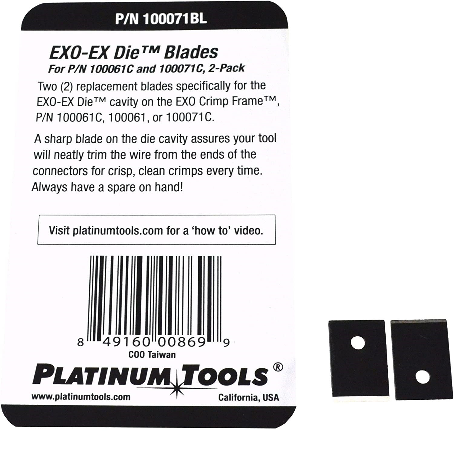 Platinum Tools EXO-EX Die Replacement Blade