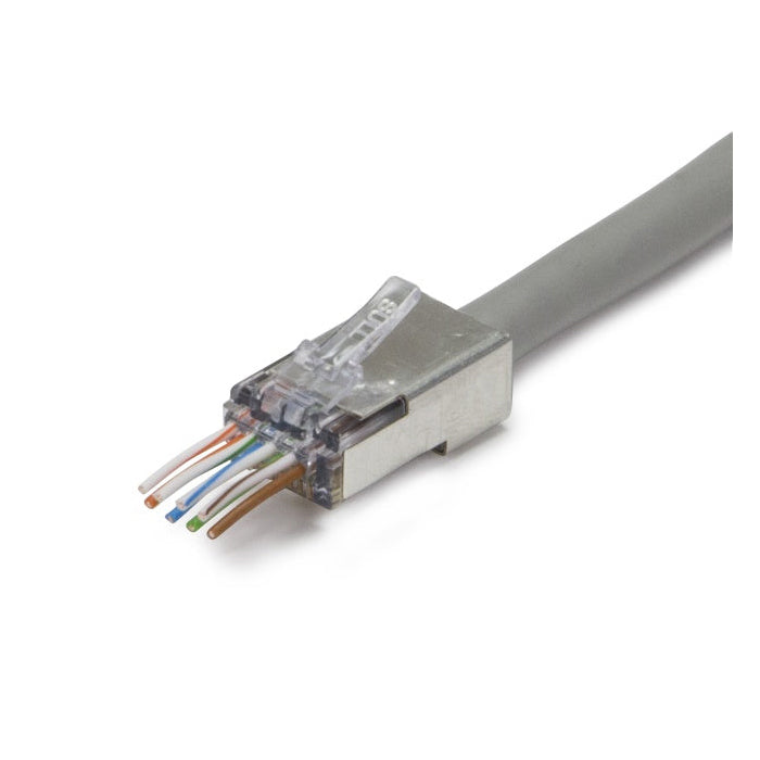 Platinum Tools ezEX44 Shielded Cat6 Connector