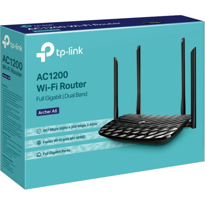 TP-Link AC1200 Wireless MU-MIMO Gigabit Router