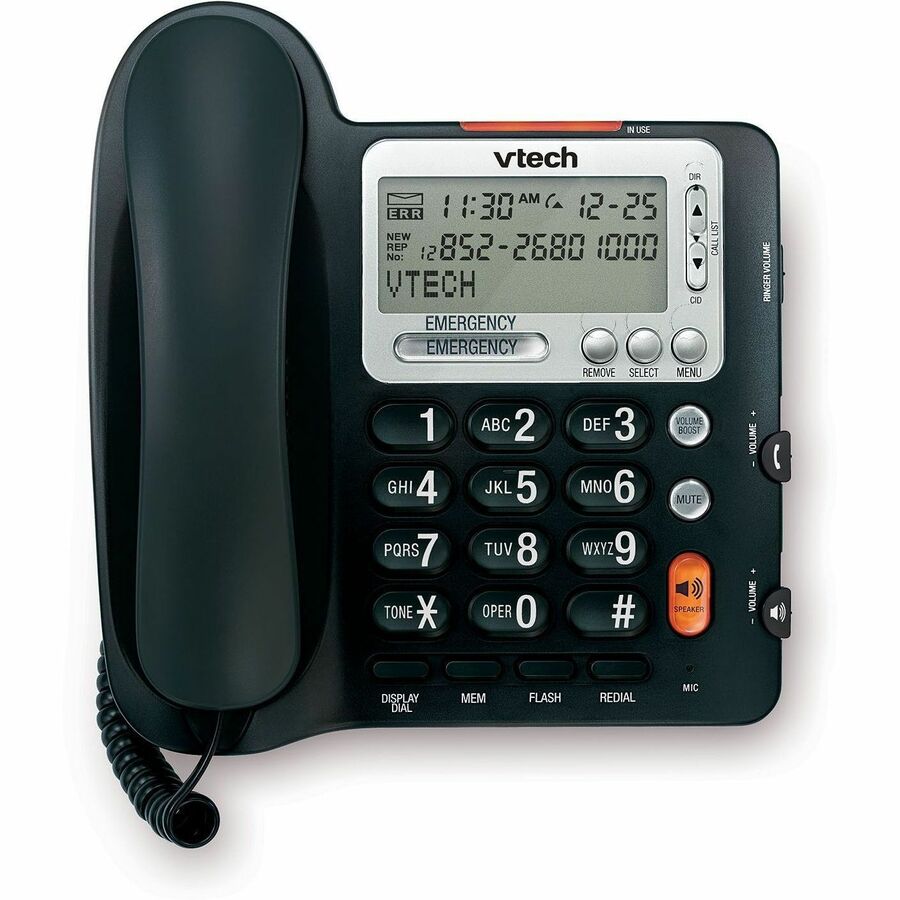 VTech Corded Telephone with Caller ID and Speakerphone