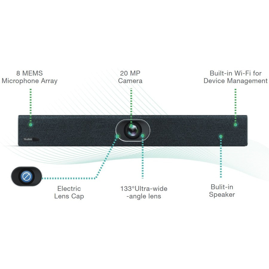 Yealink UVC40-BYOD Meeting Kit for Huddle and Small Rooms