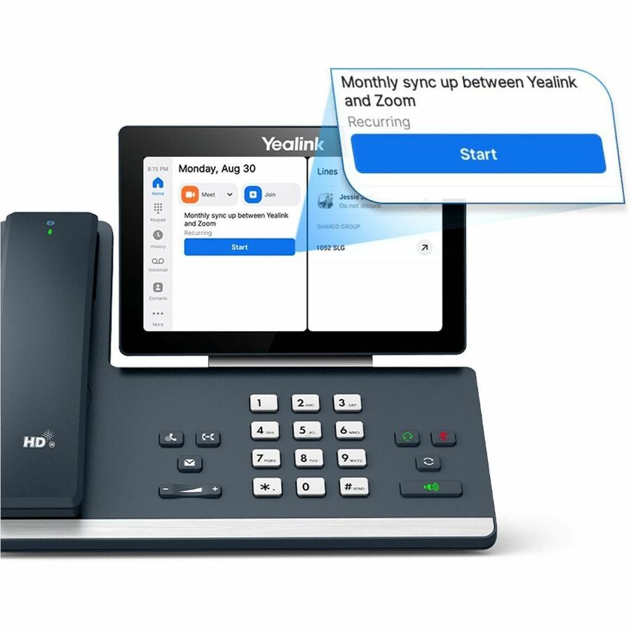 Yealink MP58-ZOOM IP Phone