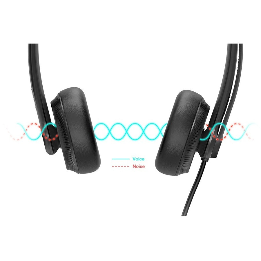 Yealink UH34 USB Wired Headset - Dual - USBC