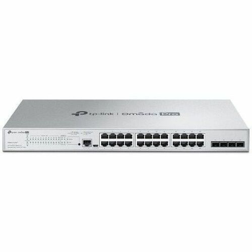 TP-Link Omada Pro 24-Port PoE+ Gigabit L2+ Managed Switch with 4 SFP Slots