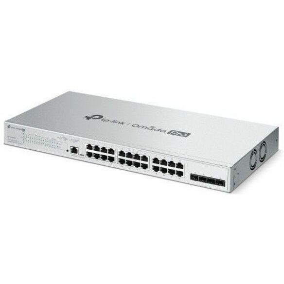 TP-Link Omada Pro 24-Port PoE+ Gigabit L2+ Managed Switch with 4 SFP Slots