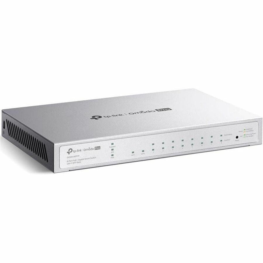 TP-Link Omada Pro 8-Port PoE+ Gigabit Smart Switch with 2 SFP Slots