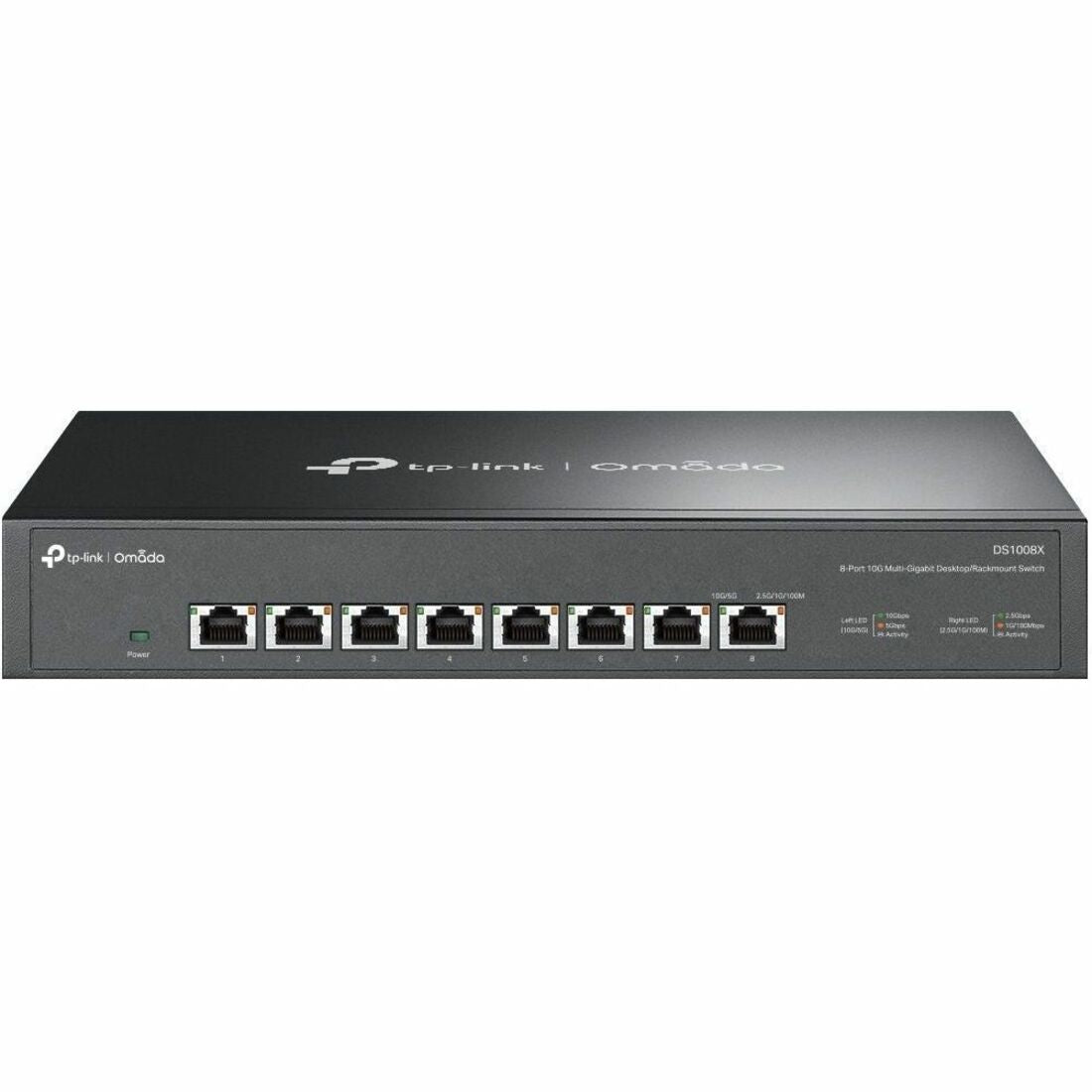 TP-Link Omada 8-Port 10G Unmanaged Desktop/Rackmount Switch
