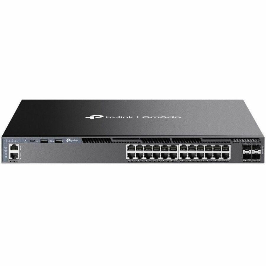 TP-Link Omada 24-Port Gigabit Stackable L3 Managed Switch with 4 10G Slots