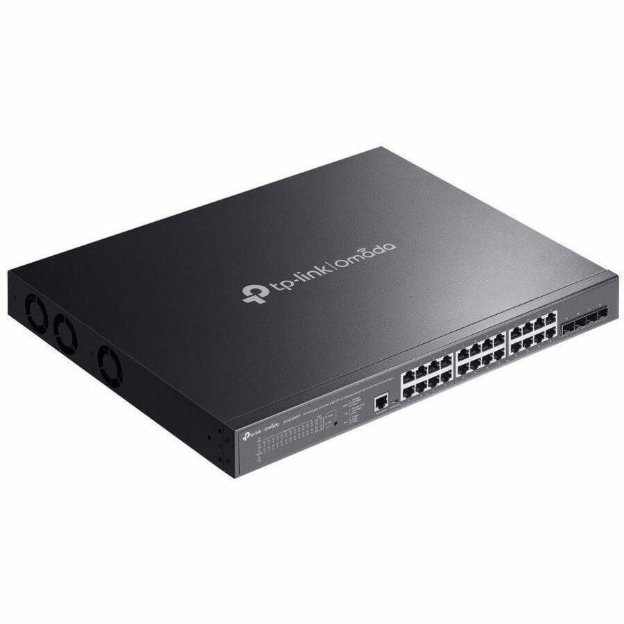 TP-Link Omada 24-Port Gigabit and 4-Port 10GE SFP+ L2+ Managed Switch with 16-Port PoE+ & 8-Port PoE++