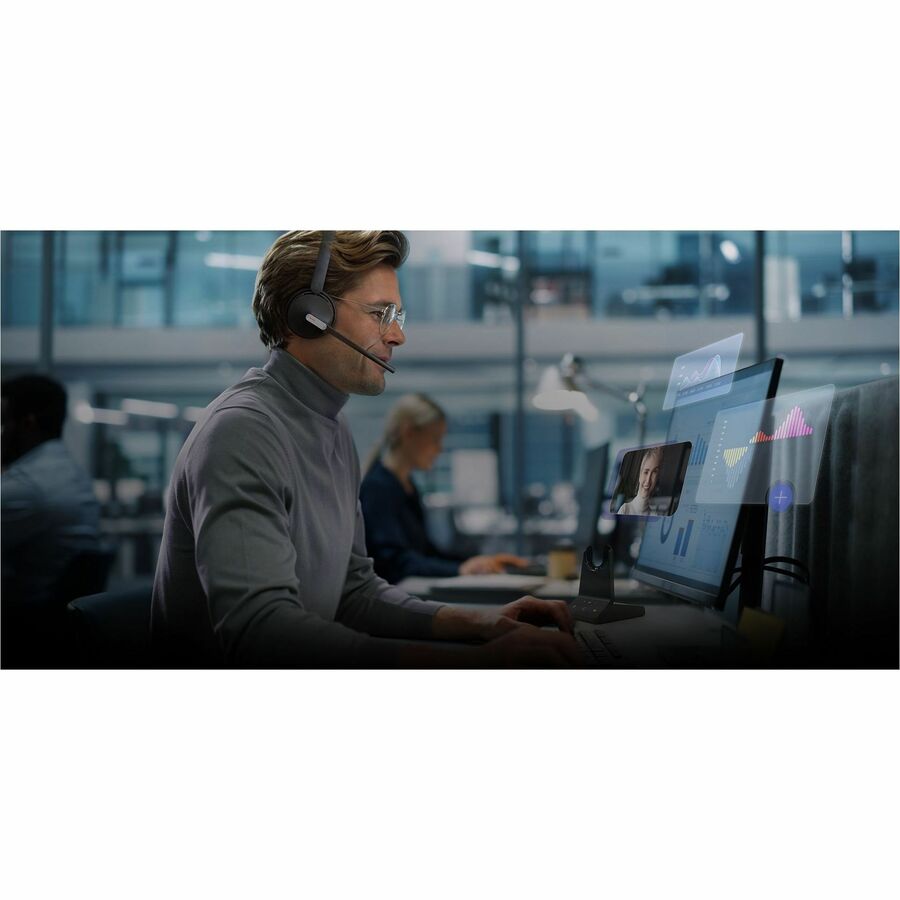 Yealink WH64 DECT Wireless Headset - Dual - Teams