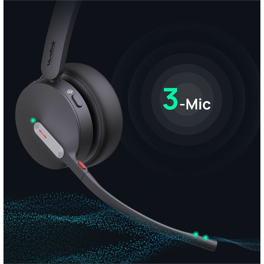 Yealink WH64 DECT Wireless Headset - Dual - Teams