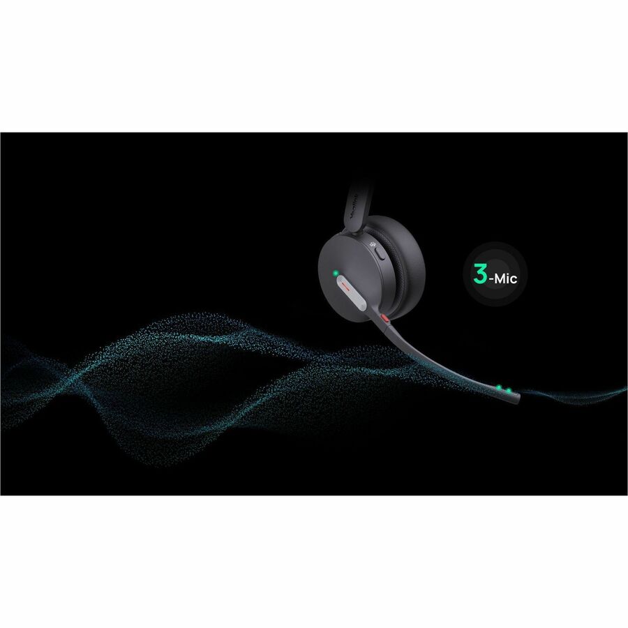 Yealink WH64 DECT Wireless Headset - Mono - Teams