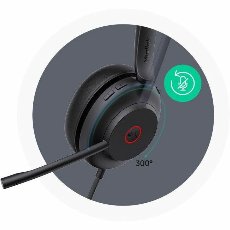 Yealink UH35 USB Wired Headset - Dual - Teams