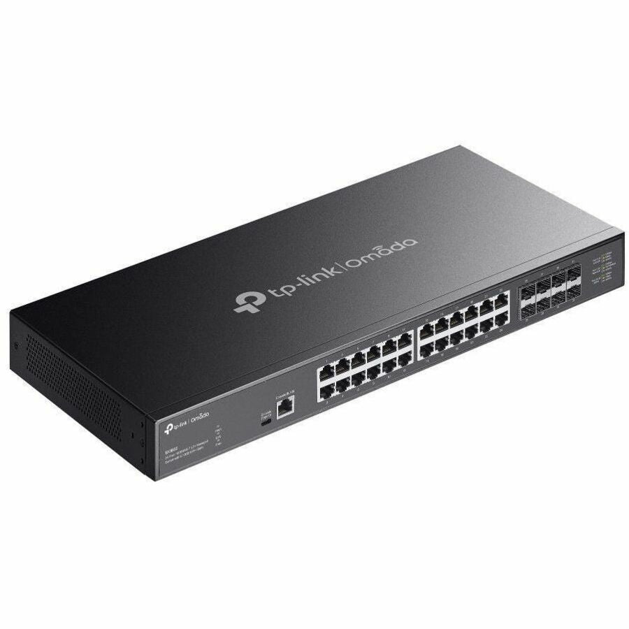 TP-Link Omada 24-Port 10GBASE-T L2+ Managed Switch with 8 10GE SFP+ Slots
