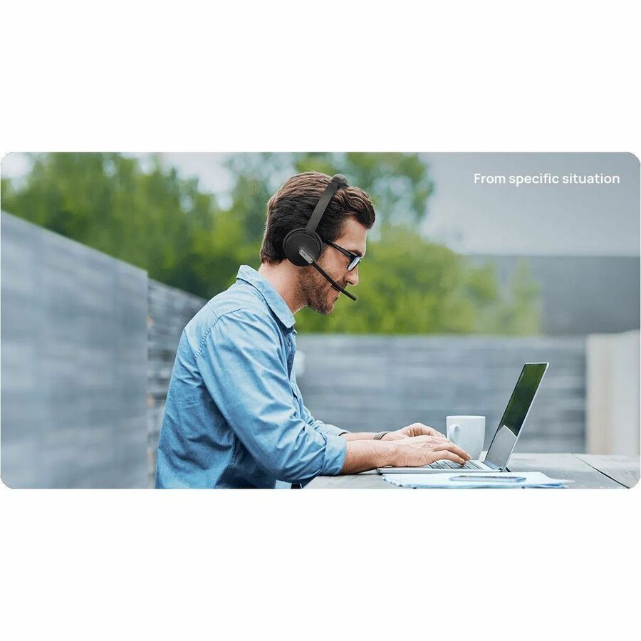 Yealink BH70 Bluetooth Headset - Dual - USBCA