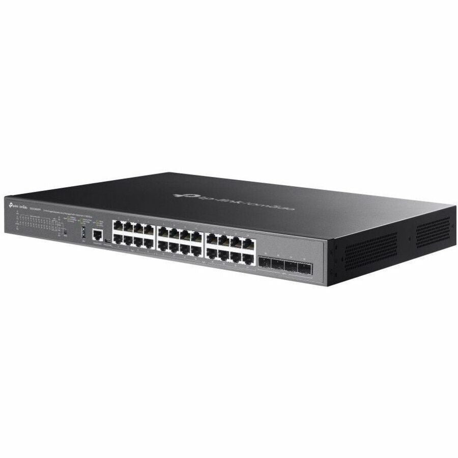 TP-Link Omada 24-Port Gigabit Stackable Lite L3 Managed PoE++ Switch with 4 10G Slots