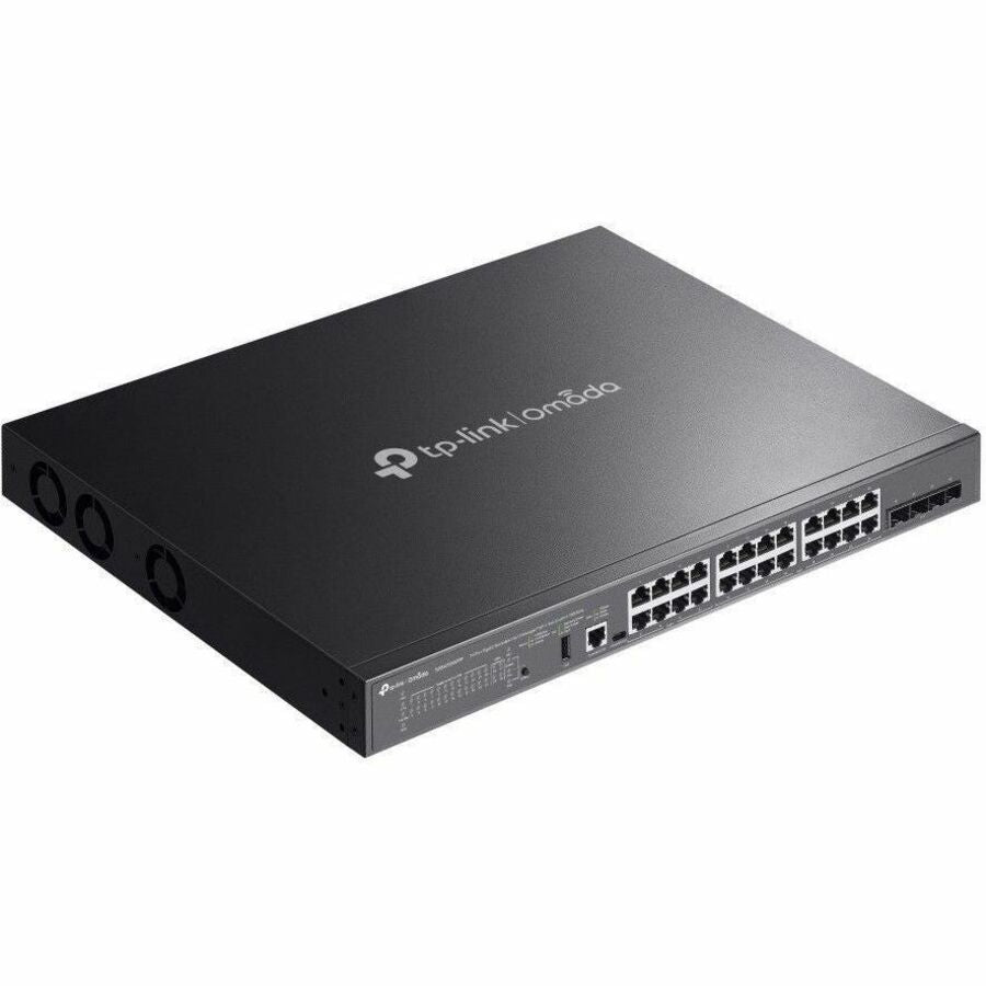 TP-Link Omada 24-Port Gigabit Stackable Lite L3 Managed PoE++ Switch with 4 10G Slots