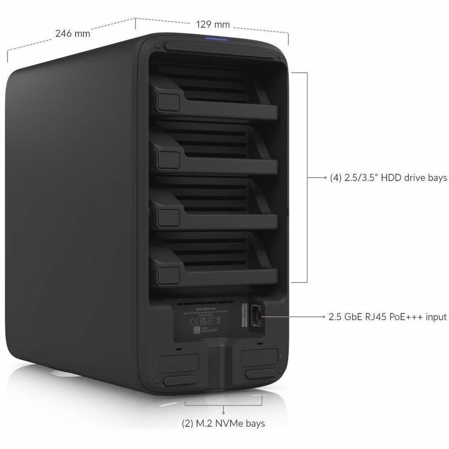 Ubiquiti UniFi UNAS-4-B NAS Storage System