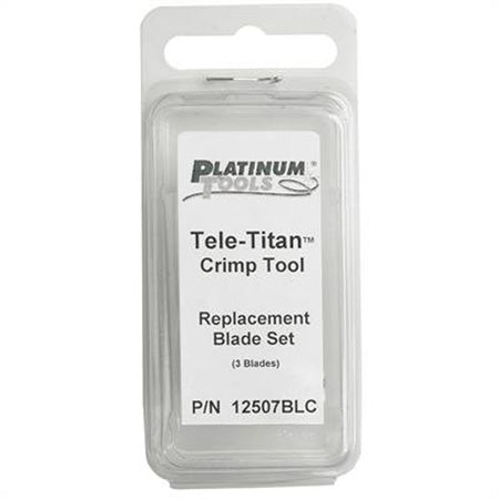 Platinum Tools Replacement Blades for Tele-Titan Modular Plug Crimp Tool 3Pk