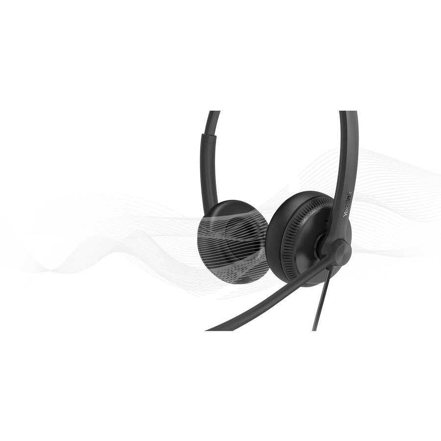 Yealink YHS34 Lite Dual QD to RJ9 Wideband Headset