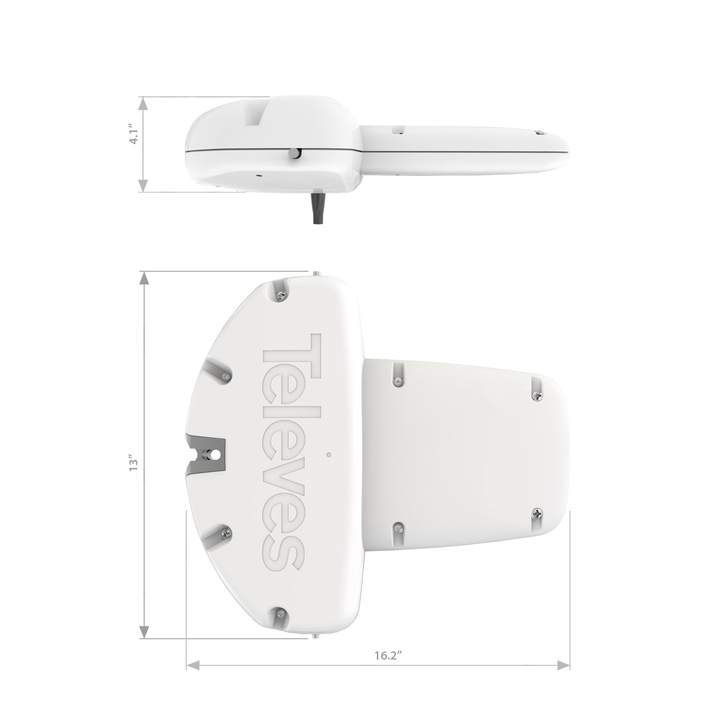 Televes Outdoor Dinova Boss Mix UHF/VHF HDTV Antenna with LTE Filter
