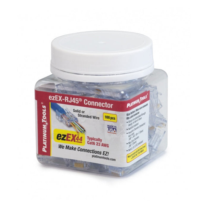 Platinum Tools ezEX44ezEX-RJ45 Cat6 Connector