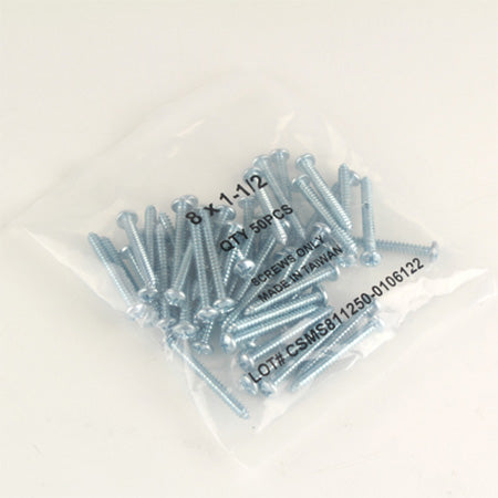Toggler SnapSkru Self-Drilling Anchor with #8 x 1-1/2" Combination Head Screws - 100-pack