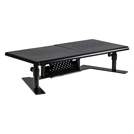 Allsop Metal Art ErgoTwin Adjustable Monitor Stand
