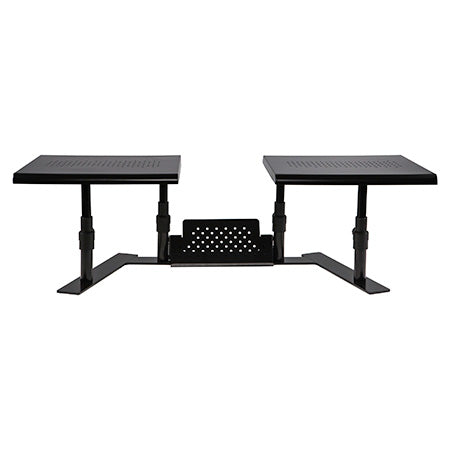 Allsop Metal Art ErgoTwin Adjustable Monitor Stand