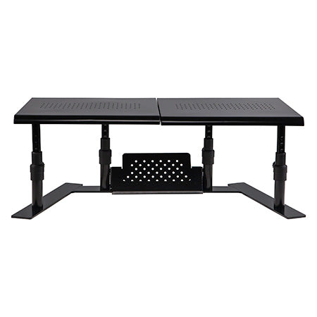 Allsop Metal Art ErgoTwin Adjustable Monitor Stand