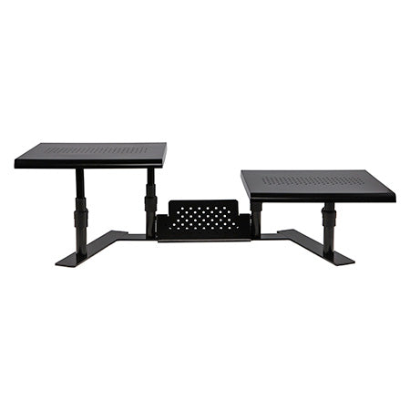 Allsop Metal Art ErgoTwin Adjustable Monitor Stand
