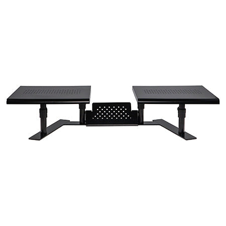 Allsop Metal Art ErgoTwin Adjustable Monitor Stand