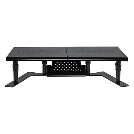 Allsop Metal Art ErgoTwin Adjustable Monitor Stand