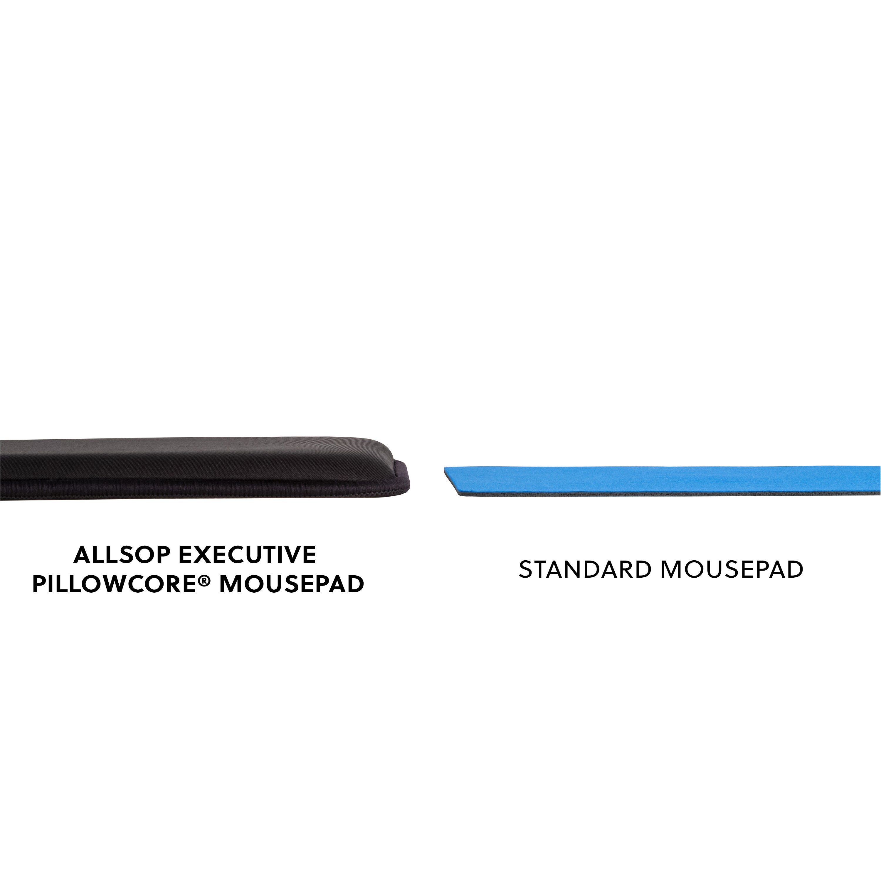 Allsop Executive Pillowcore® Multi-layer Foam Mousepad