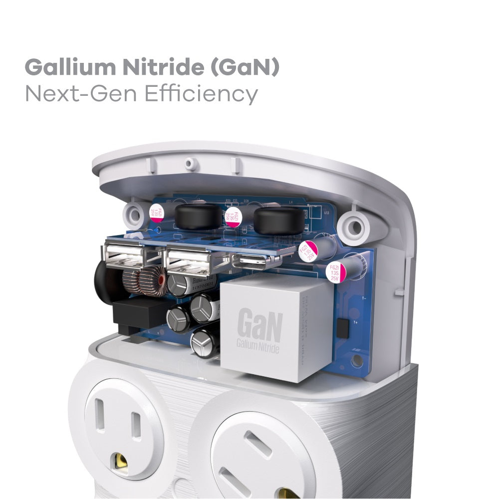 360 Electrical Revolve 45W Rotating Surge Tap