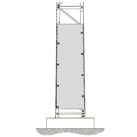 Trylon Titan Anti-Climb Shield Panels for Tower Section #13