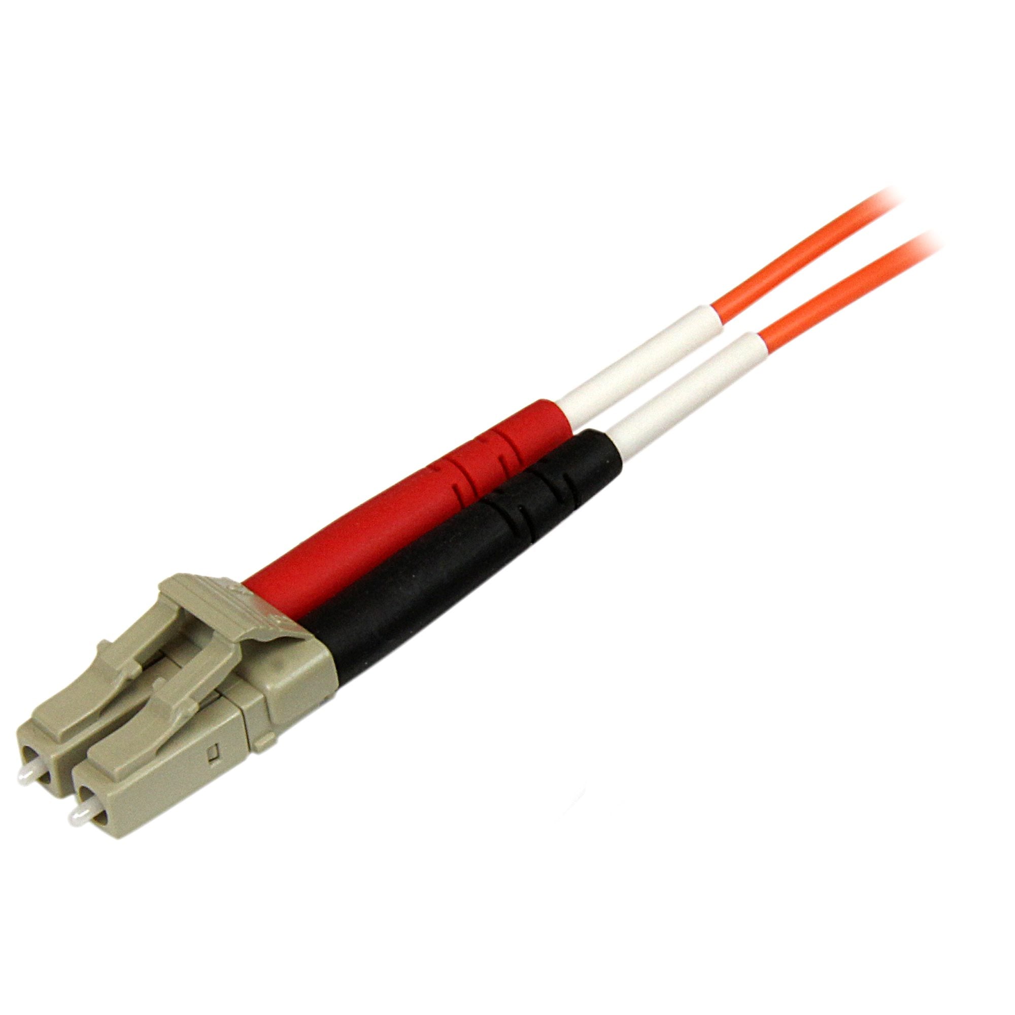 StarTech Multimode Duplex 50/125 OFNP Plenum LC/ST Fiber Optic Cable - 9.8'