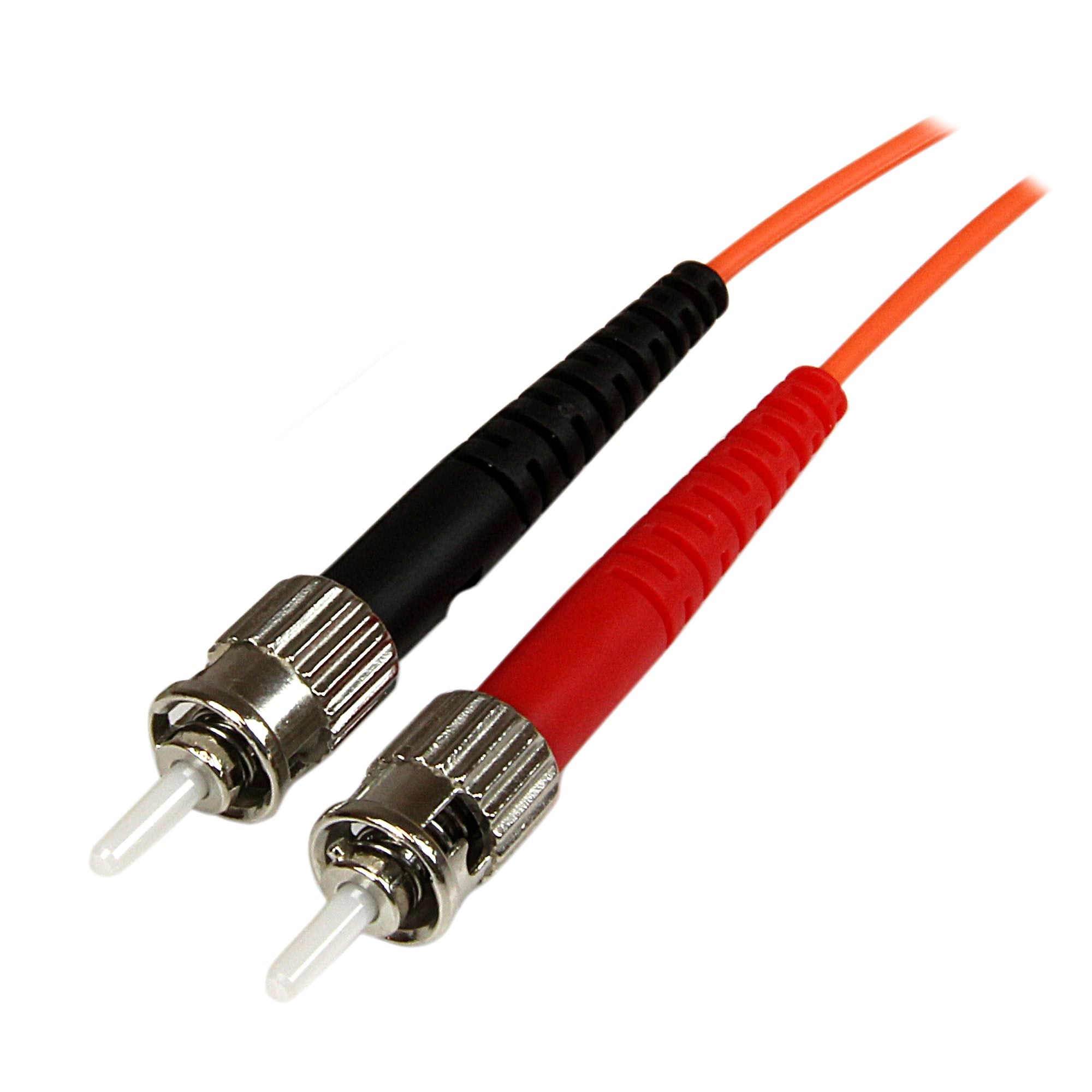 StarTech Multimode Duplex 50/125 OFNP Plenum LC/ST Fiber Optic Cable - 9.8'