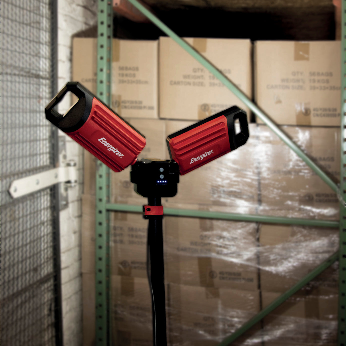 Energizer Twin Head Portable Rechargeable LED Work Light