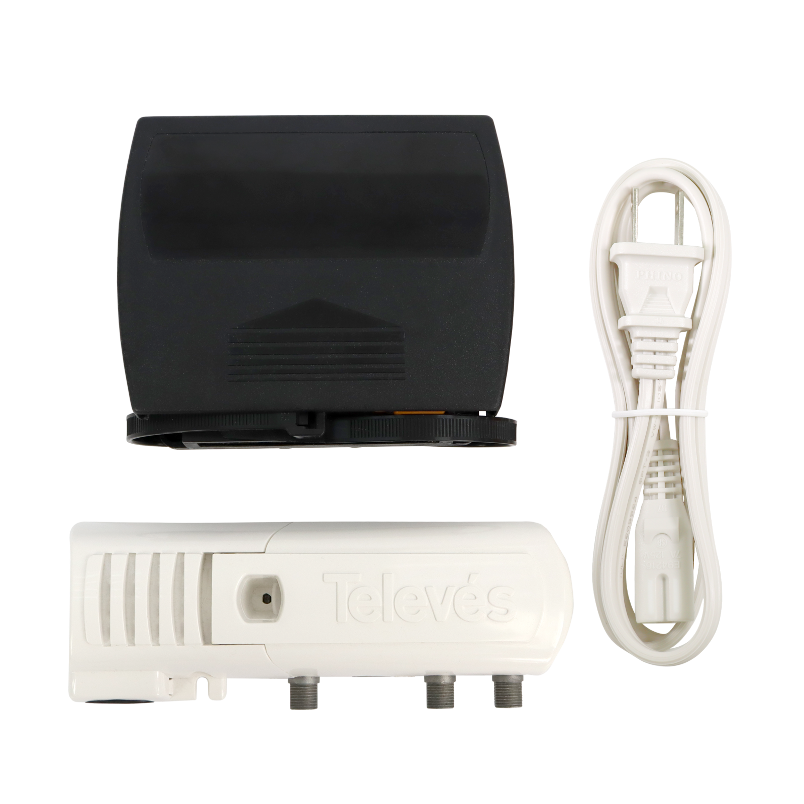 Televes T-Force LowVHF/HighVHF/UHF 22-dB Mast-Mounted Antenna Preamplifier