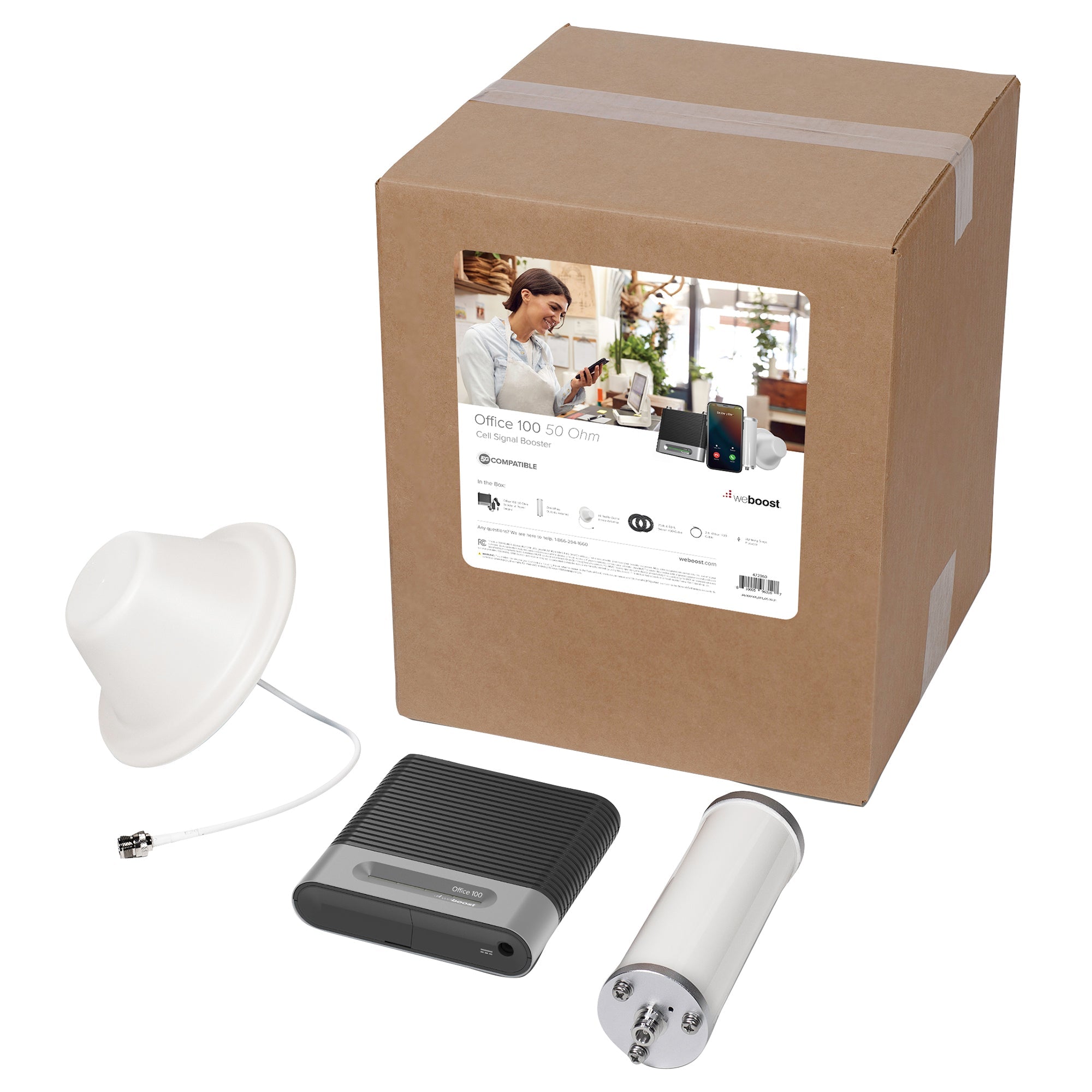weBoost Office 100 5G Cell Signal Booster Up to 8000 sq ft