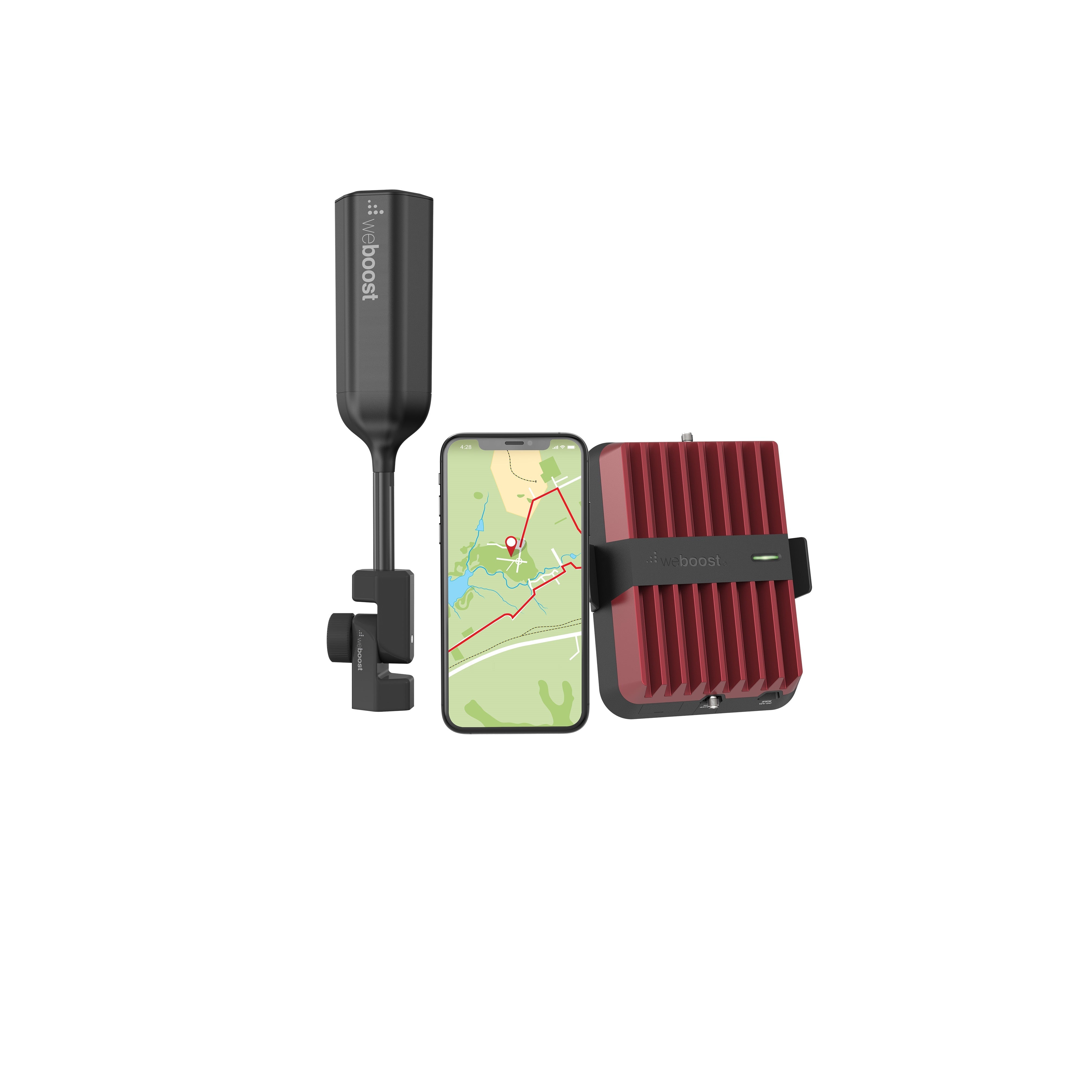 weBoost Drive Reach Overland Cell Phone Signal Booster Kit