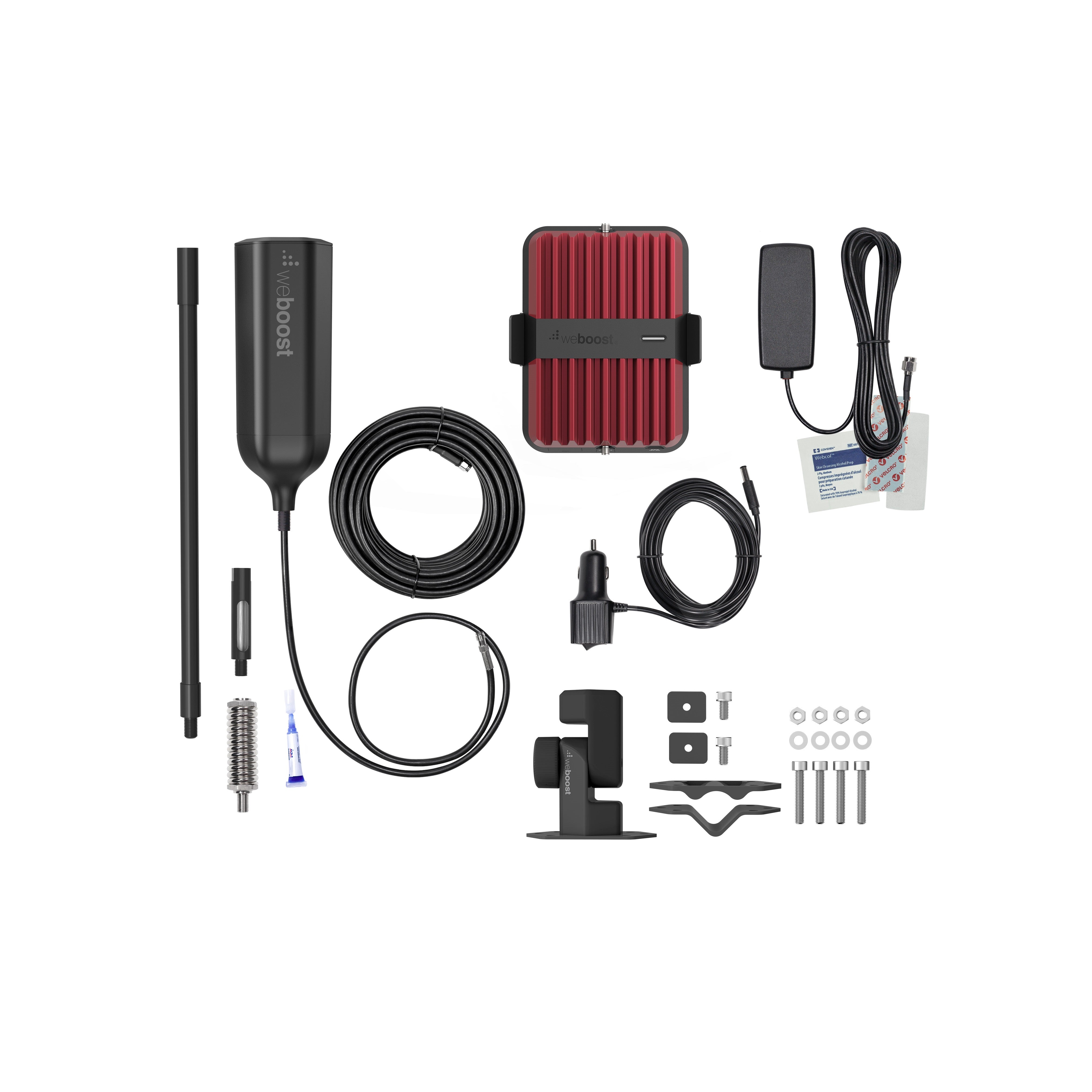 weBoost Drive Reach Overland Cell Phone Signal Booster Kit