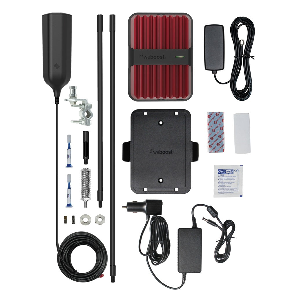 weBoost Drive Reach OTR Cell Phone Signal Booster Kit